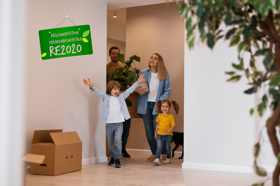 Logement neuf RE2020 : baisse des factures, confort de vie et valorisation