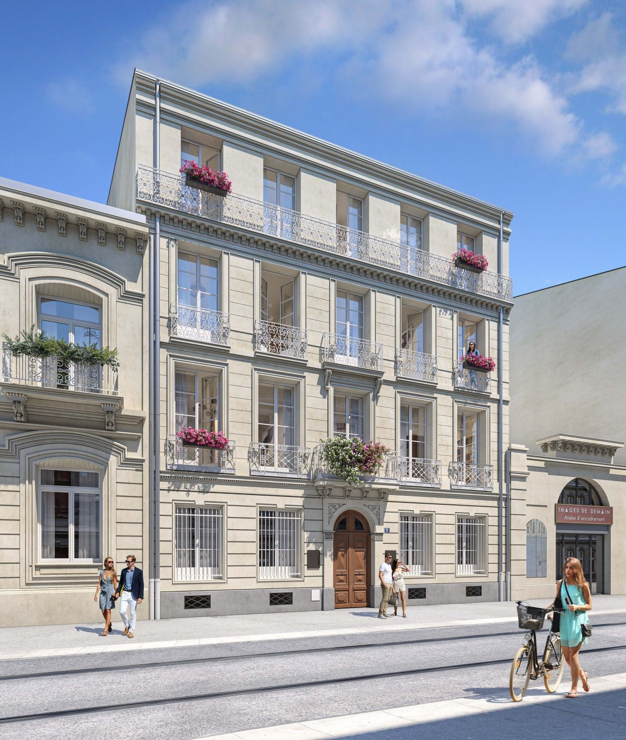 Appartements haut de gamme dans bâtiment historique à Montpellier - du T1 au T4