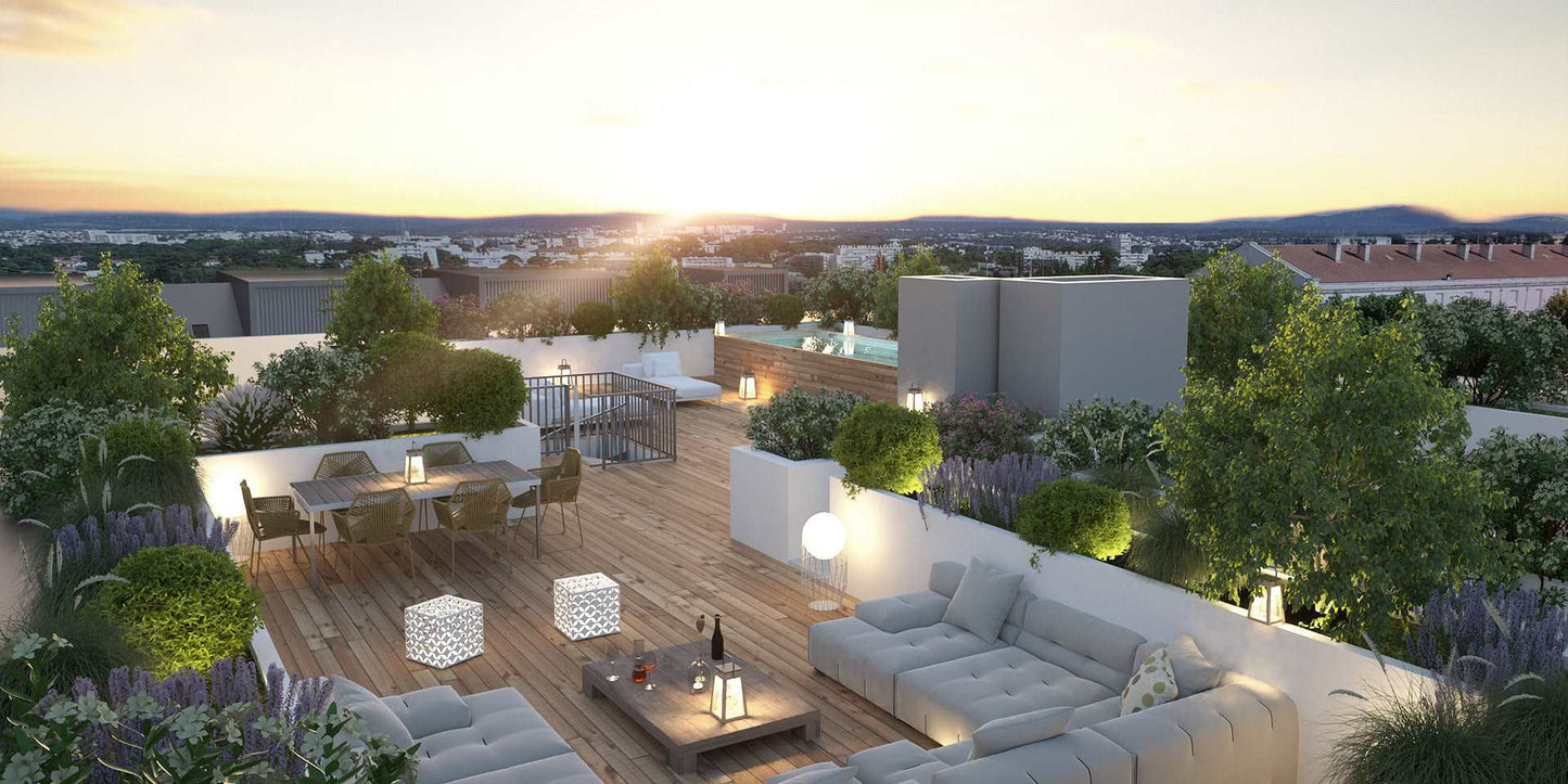 Luxueux appartement Penthouse de 220m² à Montpellier, quartier historique - T4